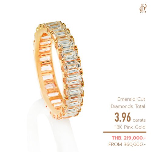เปล่งความหรูทุกองศา เพชรสี่เหลี่ยม Emerald Cut