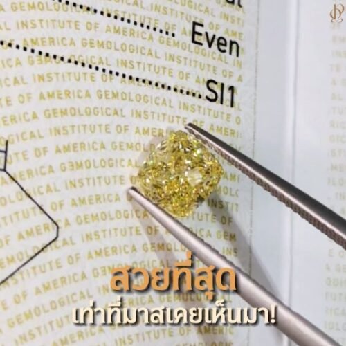 Cushion Brilliant เม็ดนี้…ทำให้ SI1 ถูกนิยามใหม่!